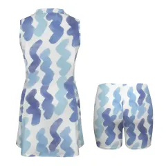 Custom Sleeveless Sport Dress with Zipper Pocket & Inner Shorts thumbnail 5
