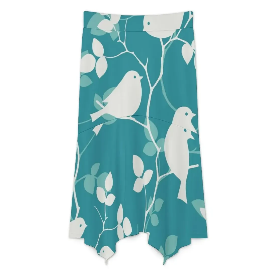 Women's Asymmetrical Flared Maxi Skirt — photo 3