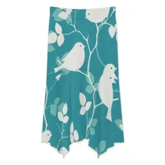 Women's Asymmetrical Flared Maxi Skirt thumbnail 3