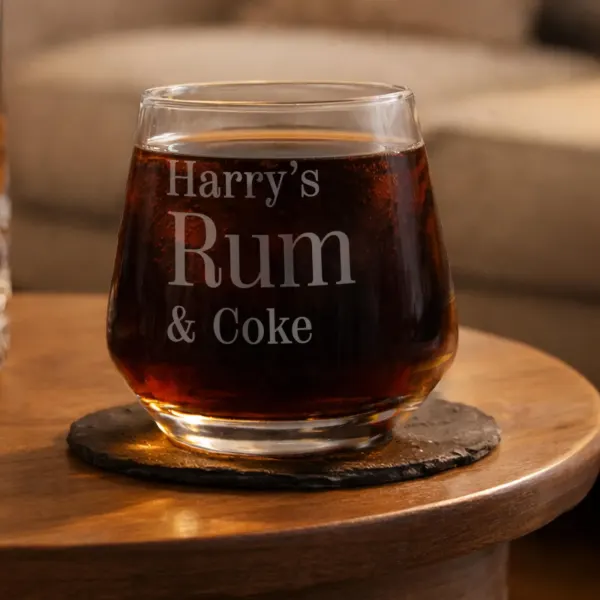 Personalised Rum and Coke Tumbler