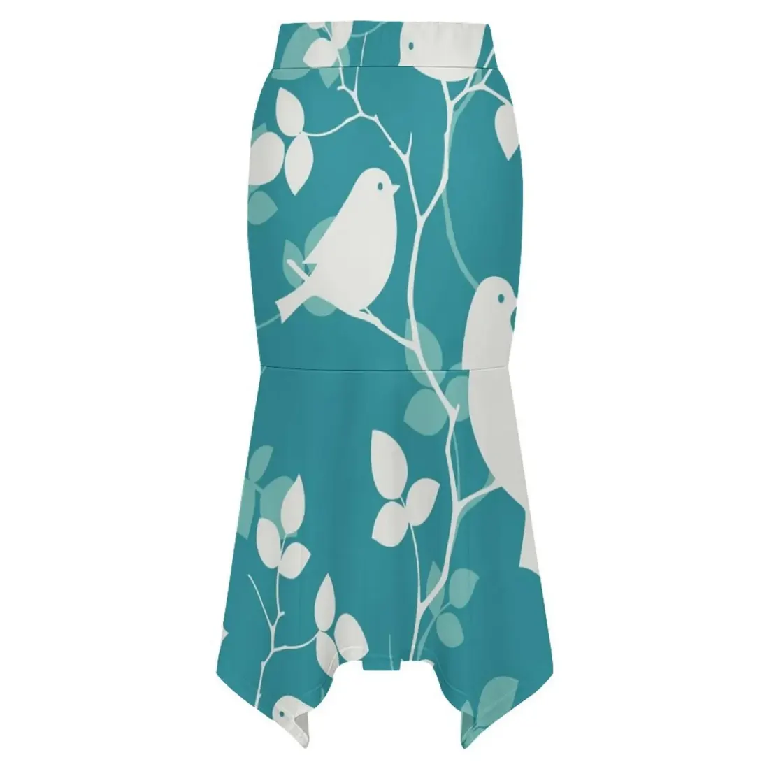 Women's Asymmetrical Flared Maxi Skirt — photo 5