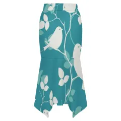Women's Asymmetrical Flared Maxi Skirt thumbnail 5