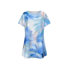 Women's Round Neck Short Sleeve Dress thumbnail 1