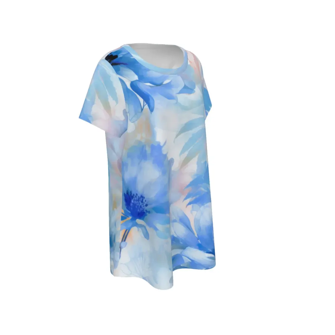 Women's Round Neck Short Sleeve Dress — photo 2