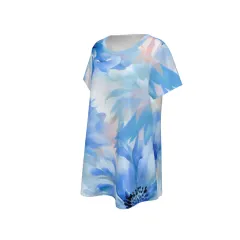 Women's Round Neck Short Sleeve Dress thumbnail 3