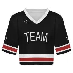 Women's Crop Rugby Jersey thumbnail 4