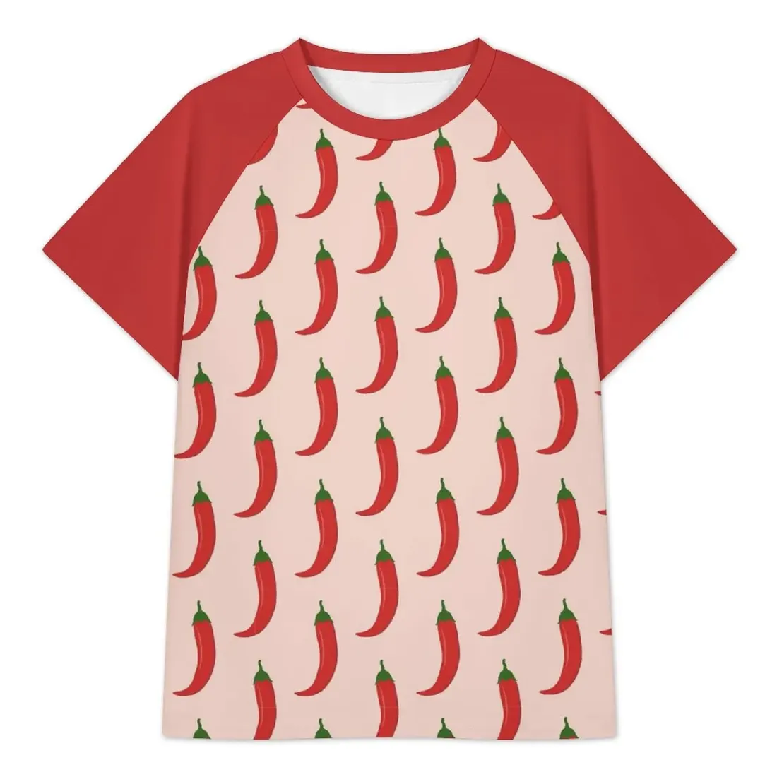 Women's All Over Print Raglan T-shirt — photo 2