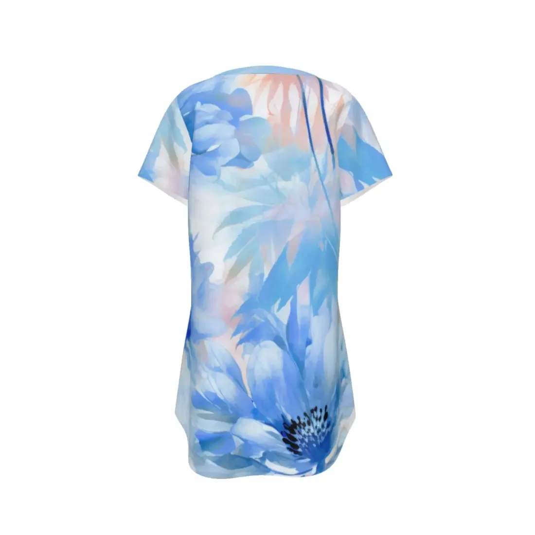 Women's Round Neck Short Sleeve Dress — photo 5