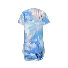 Women's Round Neck Short Sleeve Dress thumbnail 5
