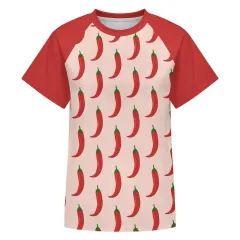 Women's All Over Print Raglan T-shirt thumbnail 3