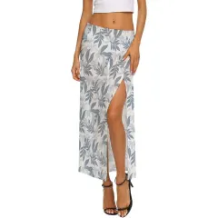 Women's Mesh Slit Skirt thumbnail 1