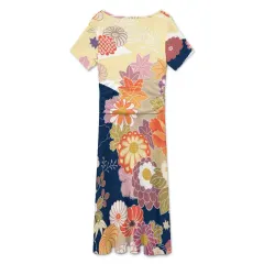 Custom V-Neck Midi Dress thumbnail 3