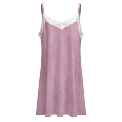 Lace Trim Camisole Nightgown thumbnail 2