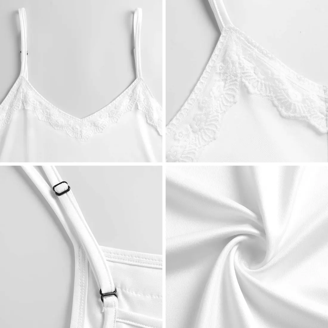 Lace Trim Camisole Nightgown — photo 5