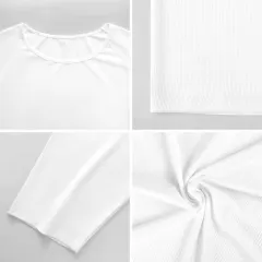 Women's Loose Off-Shoulder T-Shirt thumbnail 5