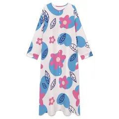 Women's Round Neck Long Dress thumbnail 1