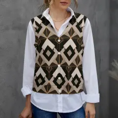 Women's Sleeveless Cardigan thumbnail 1