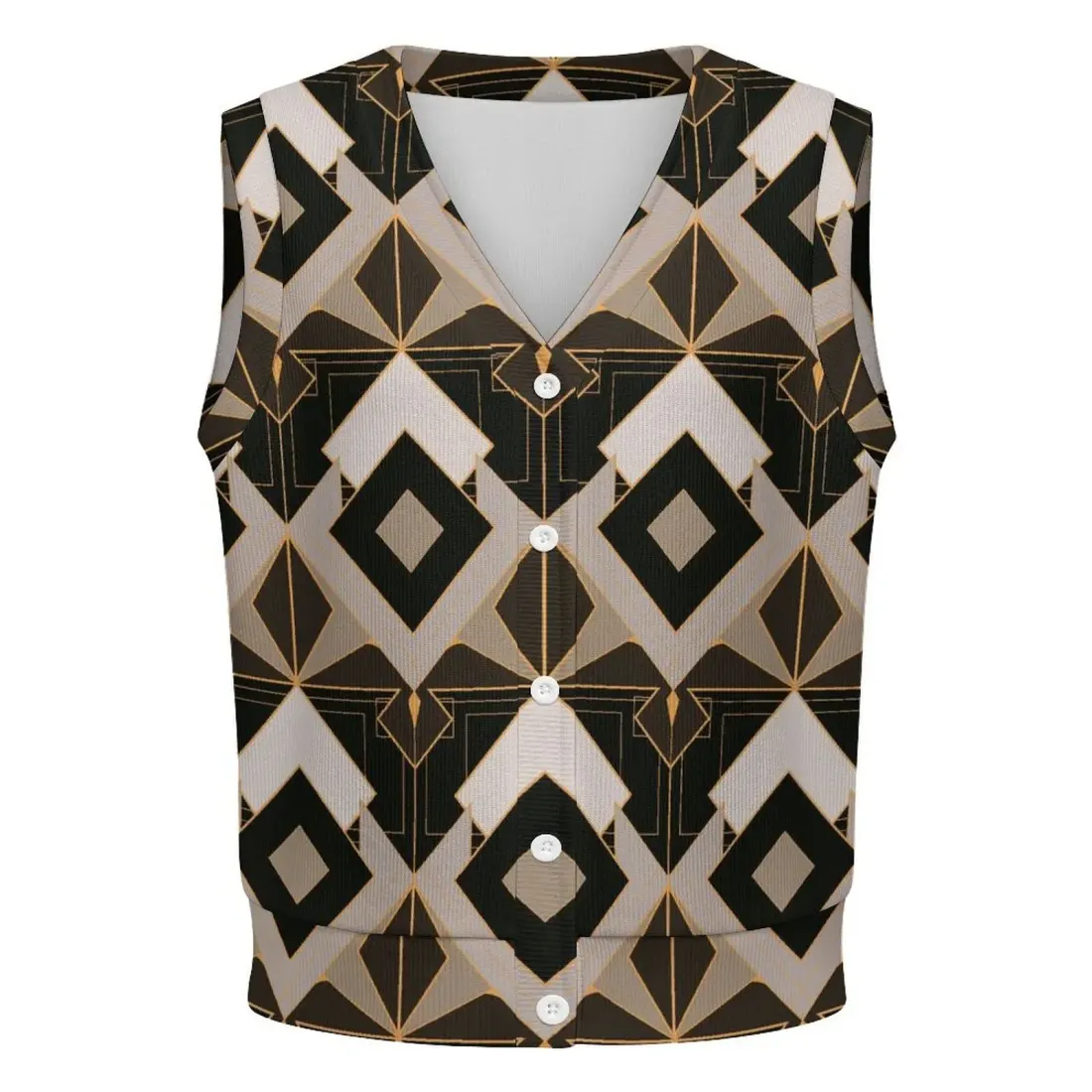 Women's Sleeveless Cardigan — photo 3