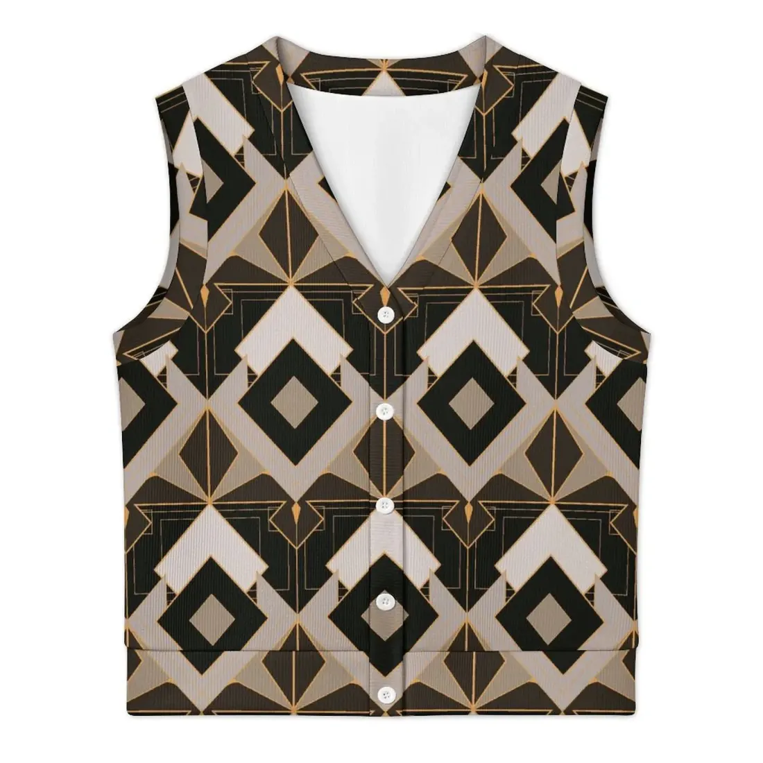 Women's Sleeveless Cardigan — photo 4