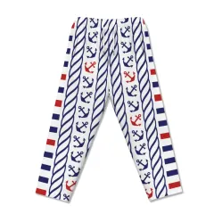 Women's Drawstring Pajama Trousers (Model L80) thumbnail 4