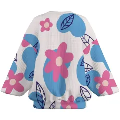 Women's Round Neck Long Sleeve Sweatshirt thumbnail 2
