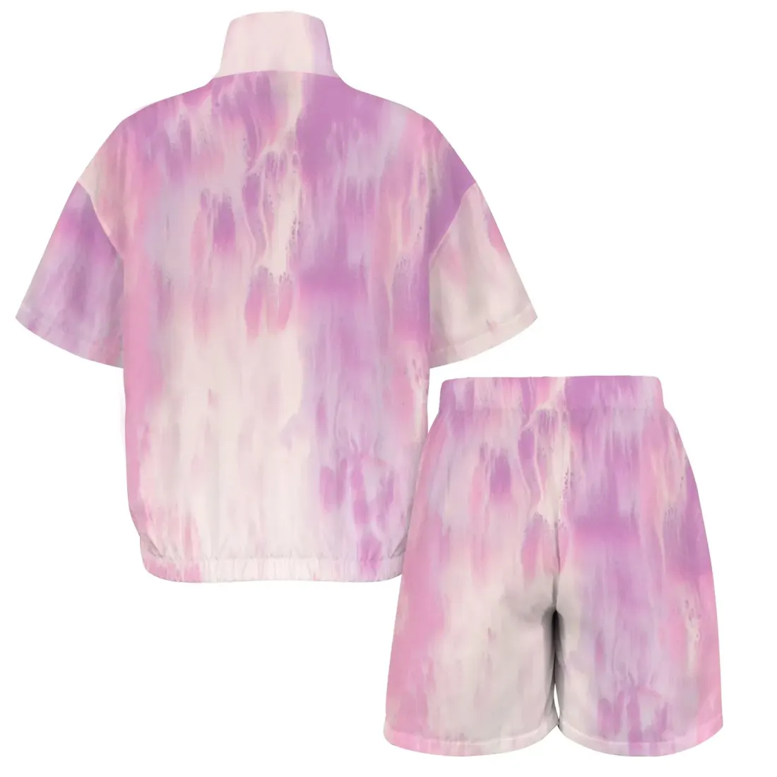 Women's Short Windbreaker 2 Piece Set (Model Sets 35) — photo 5