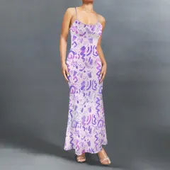 Spaghetti Strap Bodycon Maxi Dress thumbnail 1