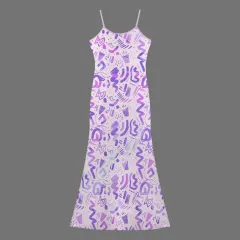 Spaghetti Strap Bodycon Maxi Dress thumbnail 4