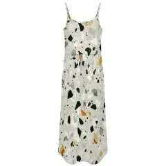 Women's Casual Spaghetti Strap Midi Dress thumbnail 3