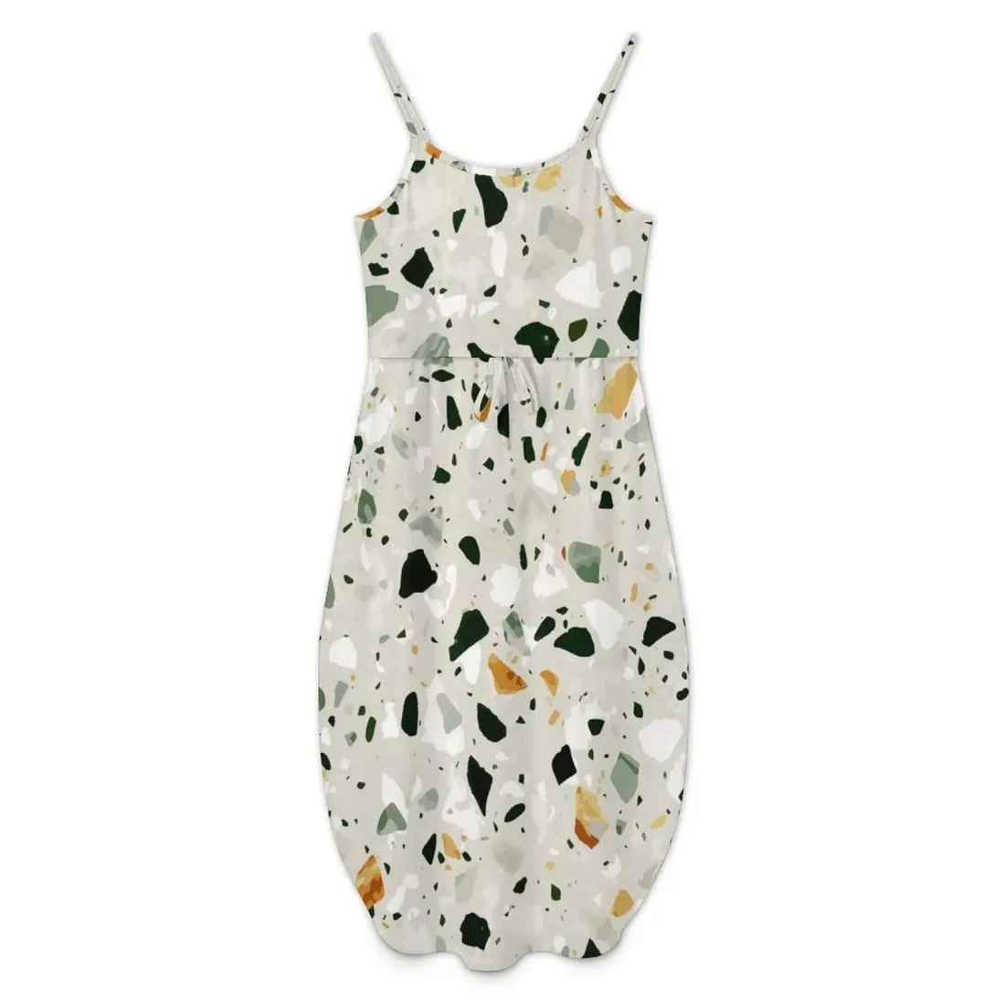 Women's Casual Spaghetti Strap Midi Dress — photo 5