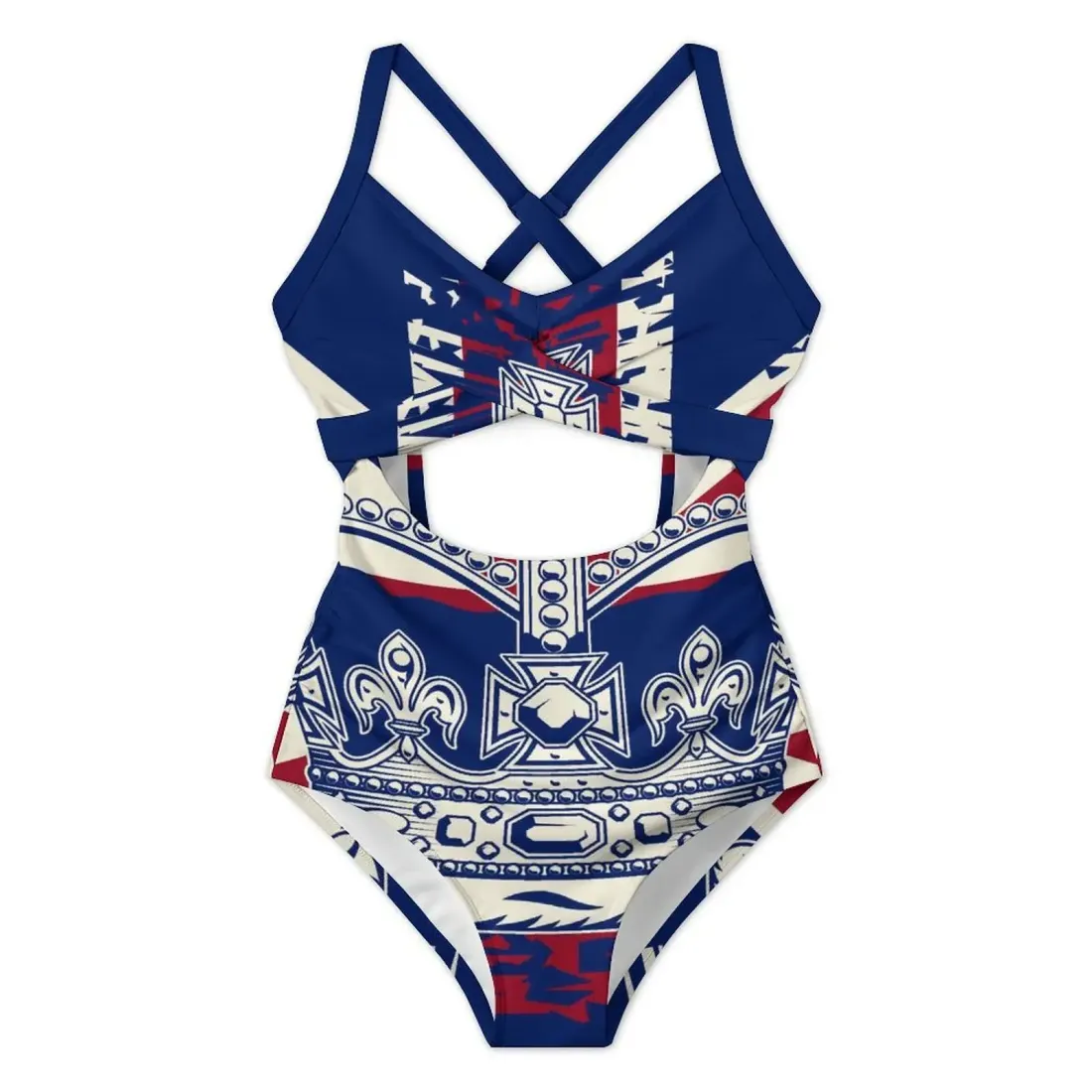 Women's Twist Front Tie Back Swimsuit — photo 5