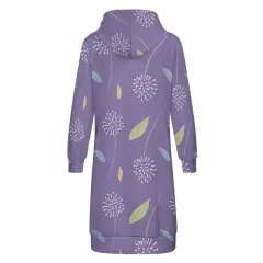 Hooded Sweatshirt Dress (SDS002) thumbnail 5