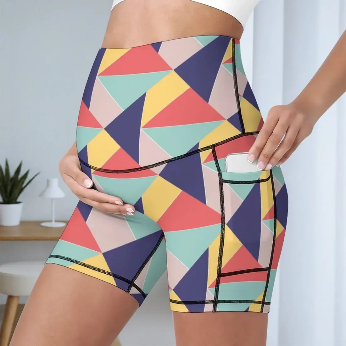 Maternity Yoga Shorts — photo 2
