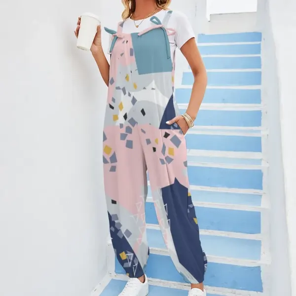 Baggy Suspender Jumpsuit