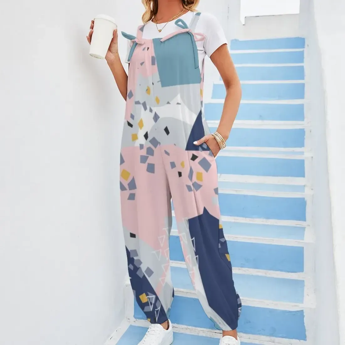 Baggy Suspender Jumpsuit