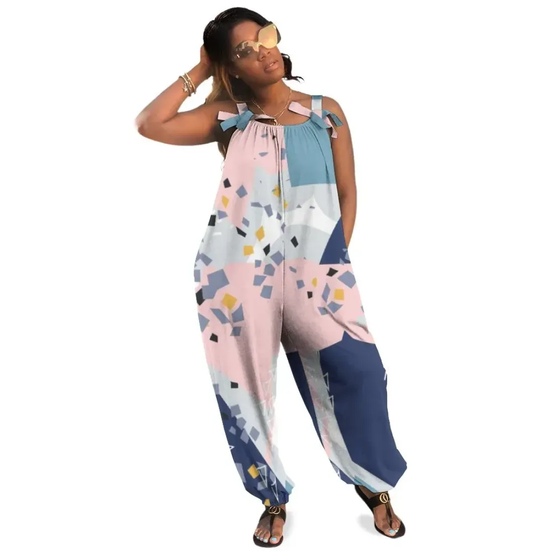 Baggy Suspender Jumpsuit — photo 4