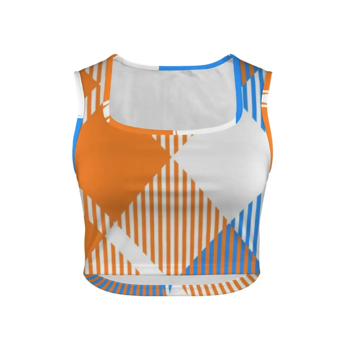 Square Neck Crop Tank Tops — photo 4