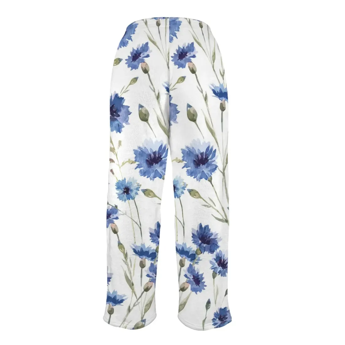 Custom Women's Flannel Pajama Trousers (Model L76) — photo 5