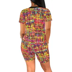 Women's Short Yoga Set(ModelSets 03) thumbnail 2