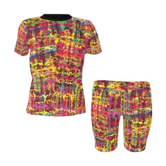 Women's Short Yoga Set(ModelSets 03) thumbnail 3