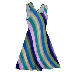 Sleeveless Skater Dress thumbnail 3