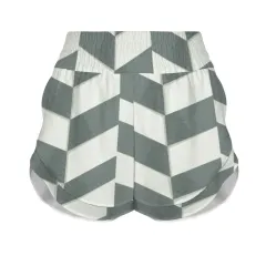Elastic Waist Double Layered Active Shorts thumbnail 4