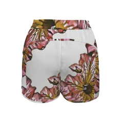 Elastic High Waist Zipper Pocket Active Shorts thumbnail 5