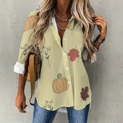 Women's Long Sleeve Blouse (AY008) thumbnail 1