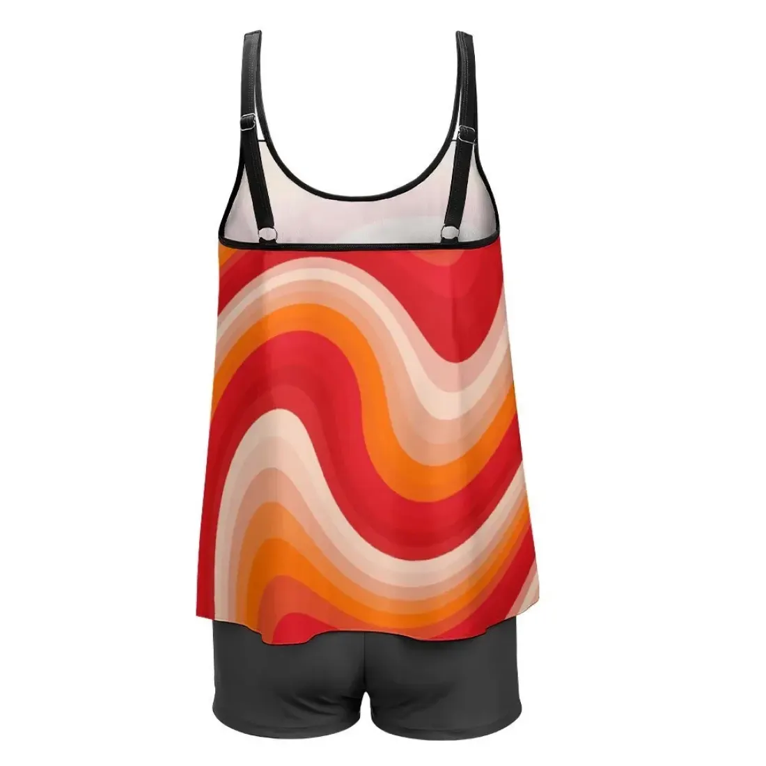 Plus Size Two-piece Swimsuit (QZ6072) — photo 3