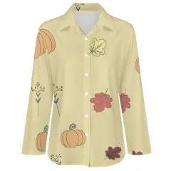 Women's Long Sleeve Blouse (AY008) thumbnail 3