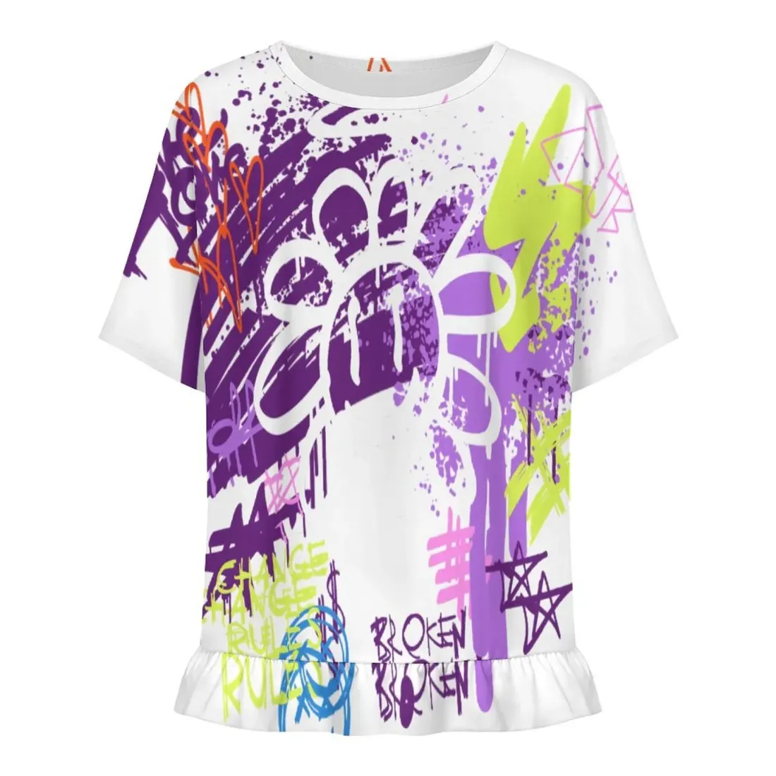 Women's Ruffle Hem T‑Shirt — photo 3