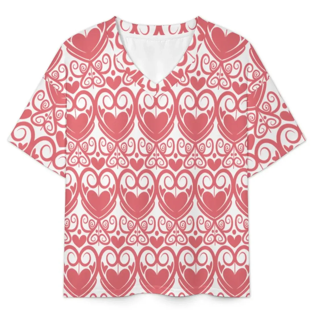 Women's V-Neck Short Sleeve Pajama Set — photo 4