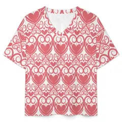 Women's V-Neck Short Sleeve Pajama Set thumbnail 4