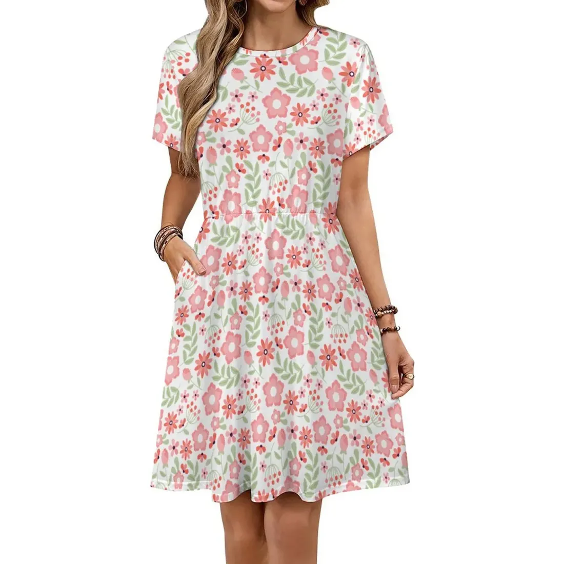 Women's Short Sleeve Dress — photo 2